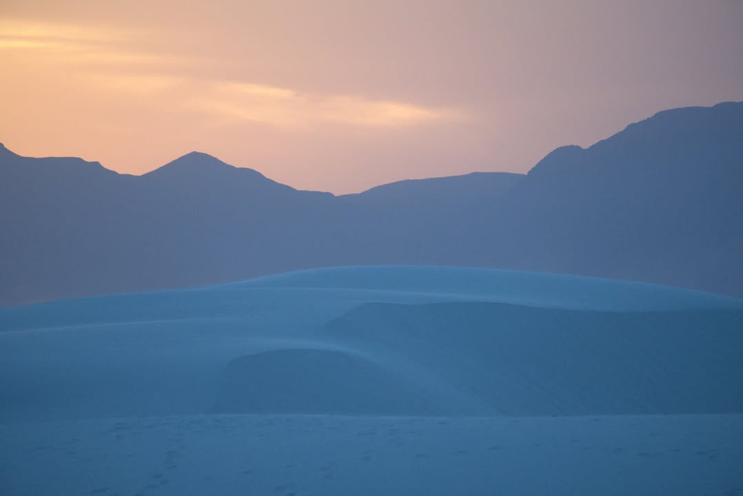 White Sands Sunset