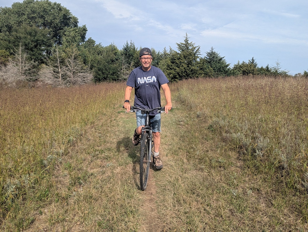 Bike Riding in Wilson State Park