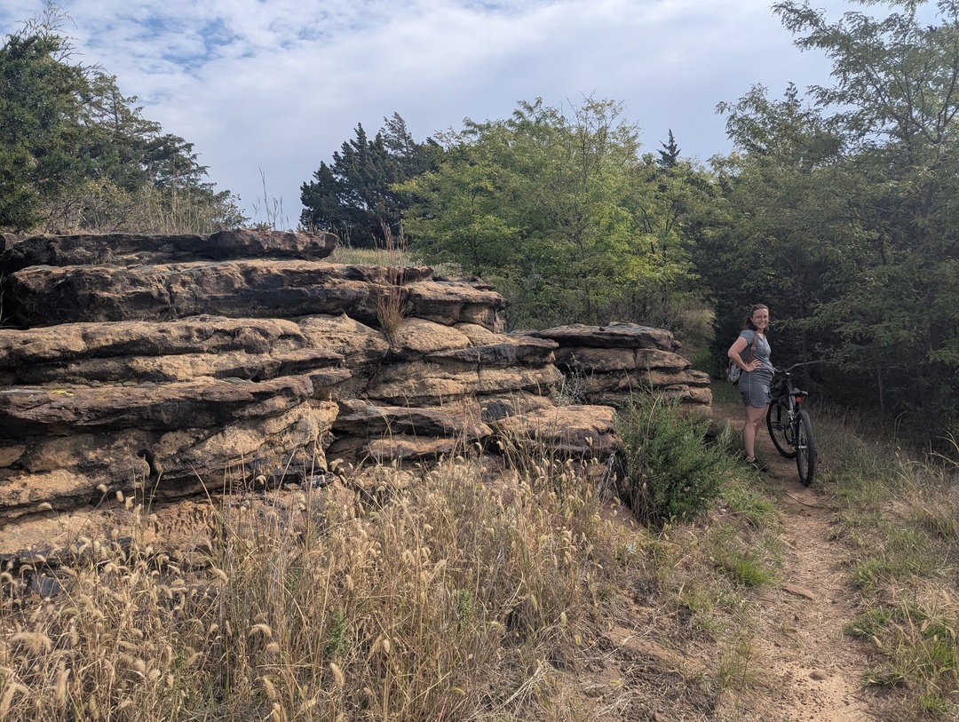 Bike Riding in Wilson State Park