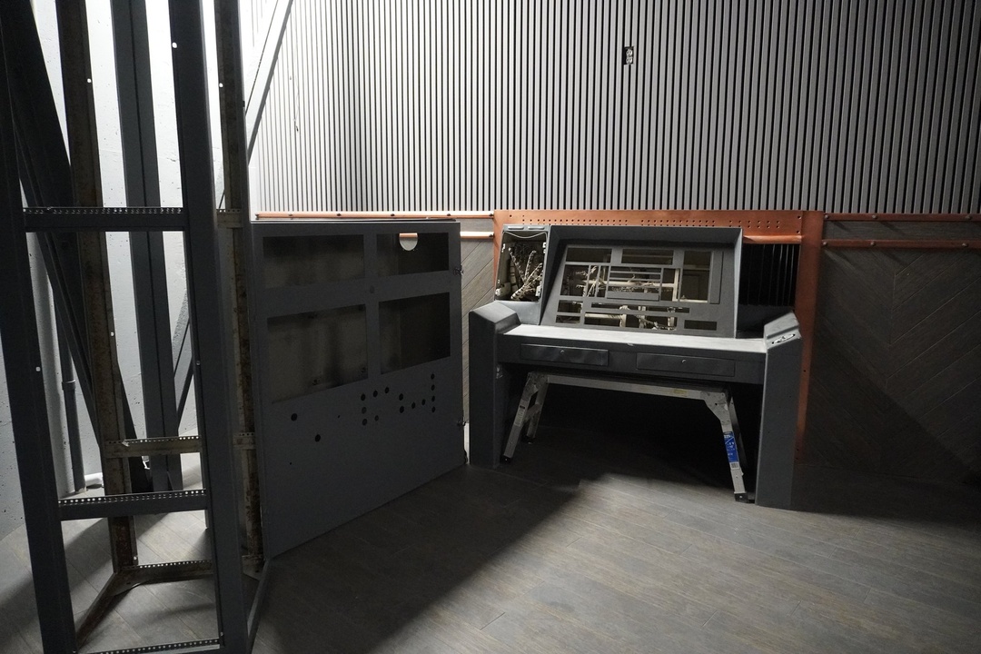 Control Panel Mid-Restoration