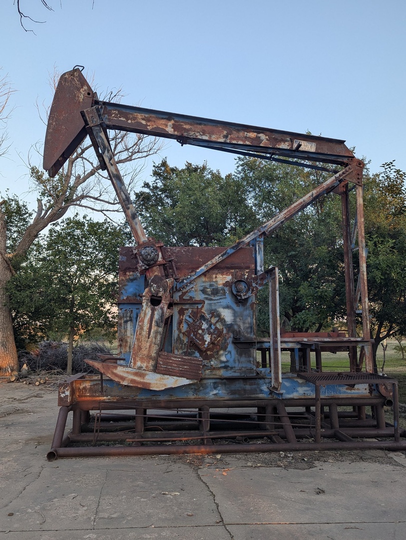 Old Pumpjack on Missile Silo Grounds