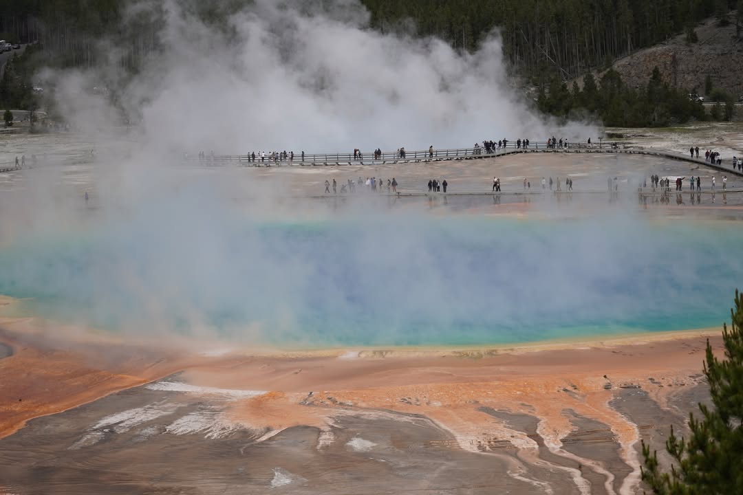Grand Prismatic from Above