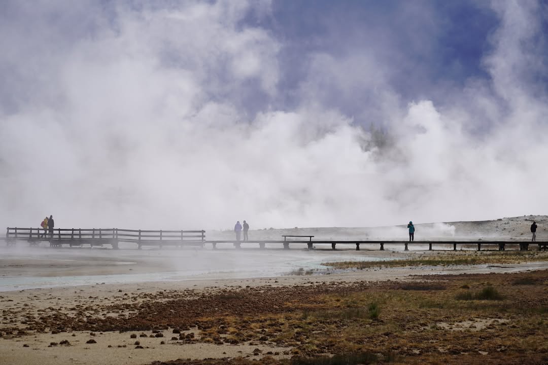 Porcelain Basin Trail at Norris