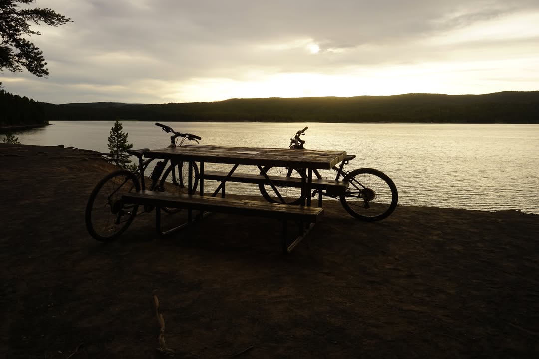 Yellowstone Lake Evening